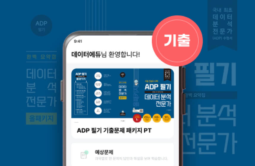 ADP 필기 기출문제 패키지 PT 표지